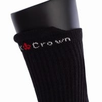 Black Crown Premium High Black Socks 1 Pair