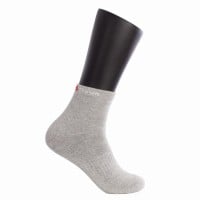 Calcetines Black Crown Pro Tobilleros Gris 1 Par