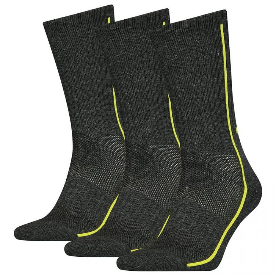 Calcetines Head Performance Crew Gris Lima 3 Pares