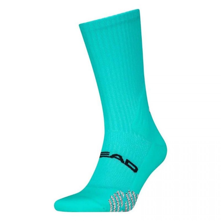 Calcetines Head Performance Padel Crew Azul Aqua 1 Par