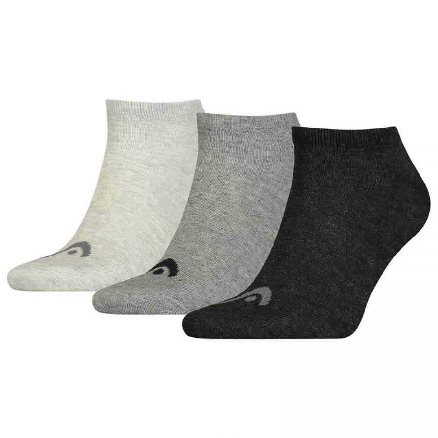 Head Sneaker Chaussettes Gris Combo 3 Paires