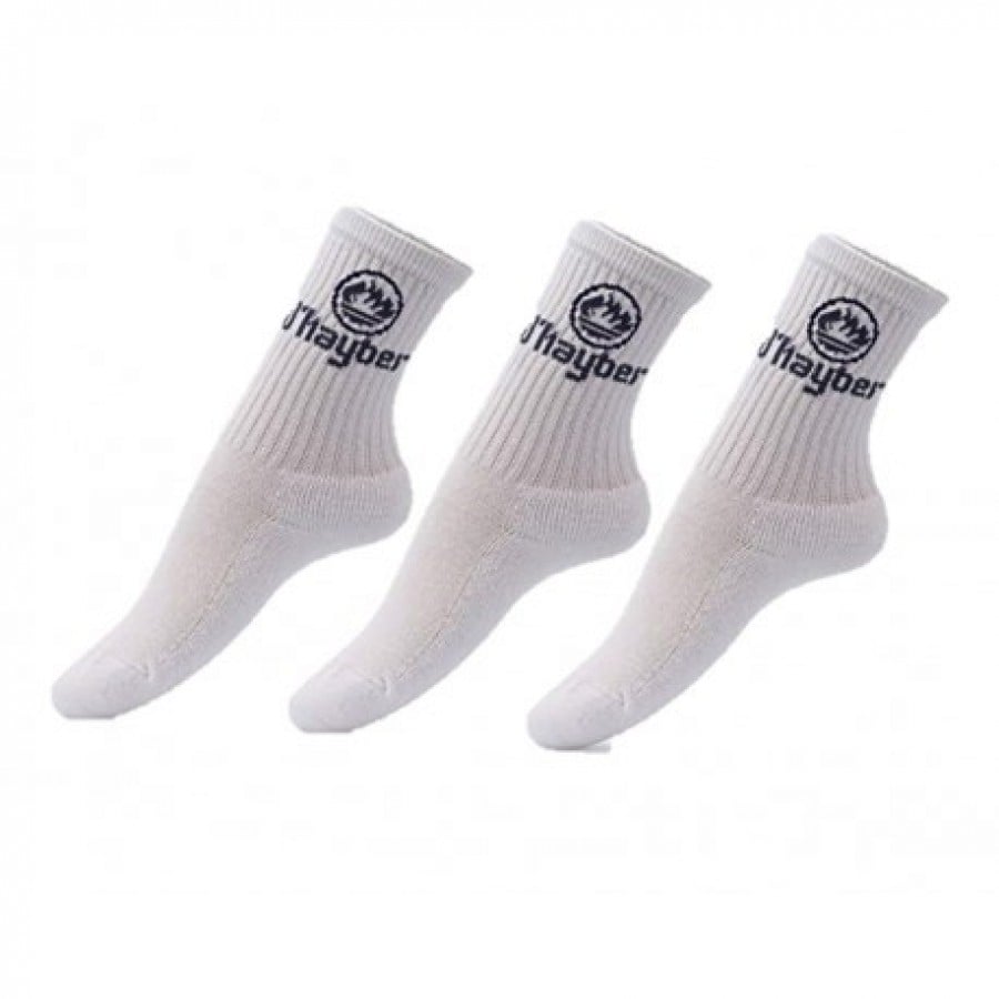 Calcetines JHayber Crew Blanco 3 Pares