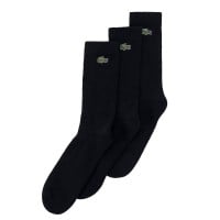 Chaussettes Lacoste Sport High Cut Noir 3 Paires