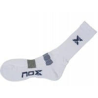 Calcetines Nox Blanco Azul 1 Par - Barata Oferta Outlet