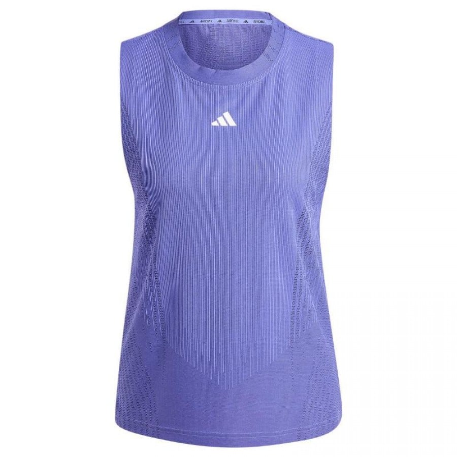 Camiseta Adidas Match Pro Azul Cobalto Negro Mujer