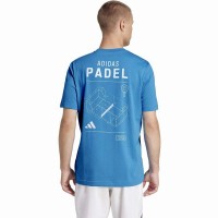 Camiseta Adidas Padel Category Graphic Azul