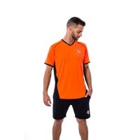 Camiseta BB Warm Naranja Negro