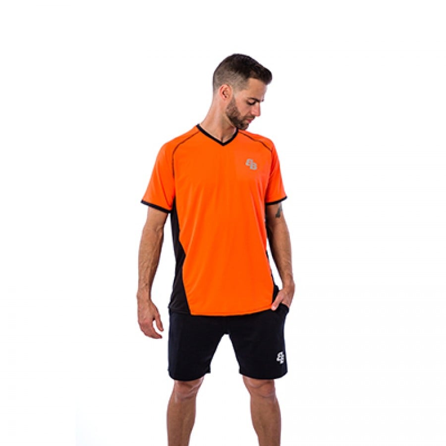 Camiseta BB Warm Naranja Negro