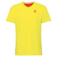 Camiseta Bidi Badu Evin Amarillo Neon Rojo Junior