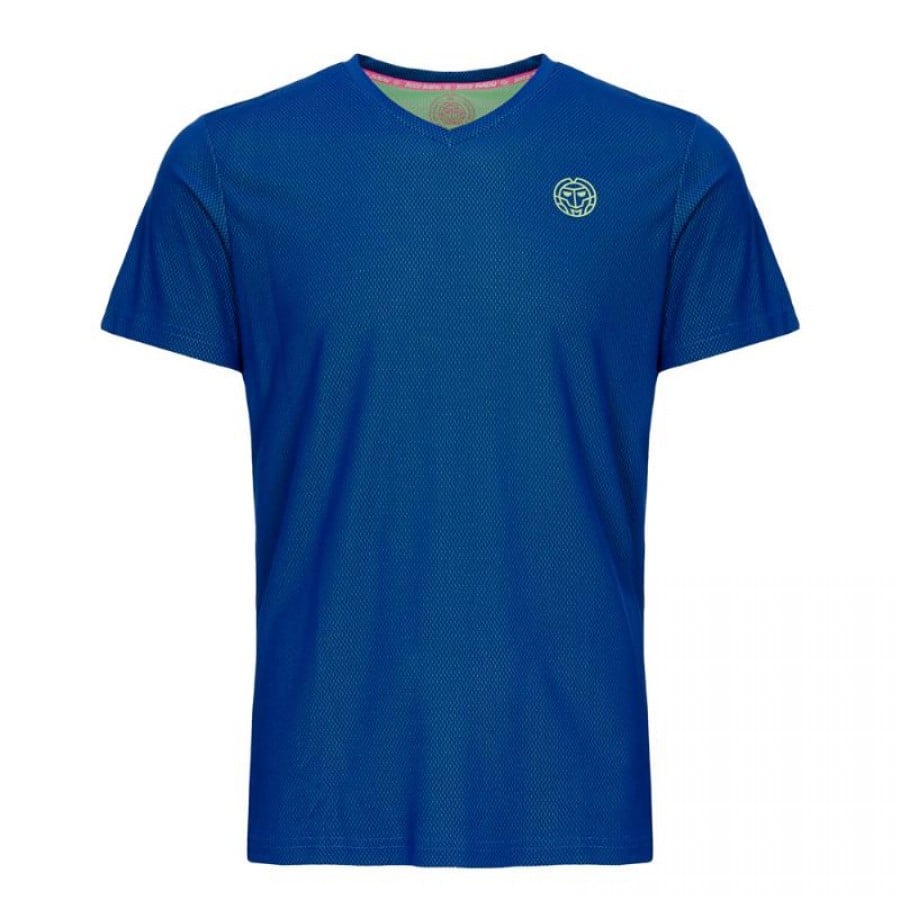 Camiseta Bidi Badu Evin Azul Verde Neon Junior