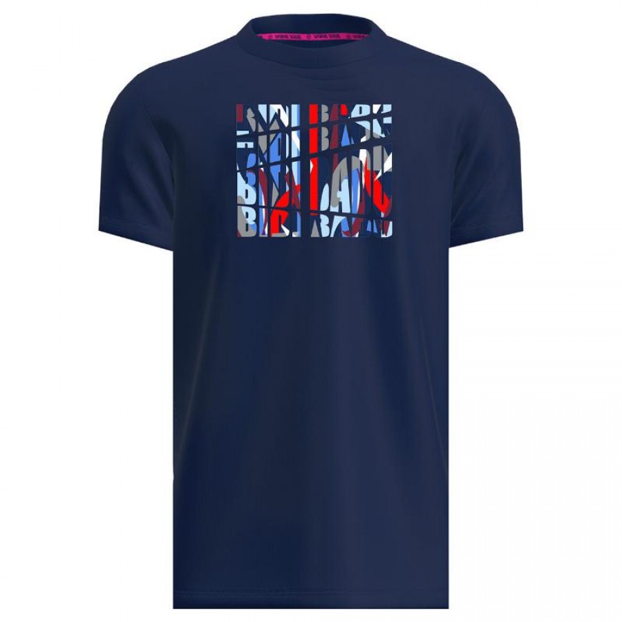 Bidi Badu New York Chill Dark Blue Red T-Shirt