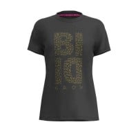 Camiseta Bidi Badu Pure Wild Chill Gris Oscuro Mujer