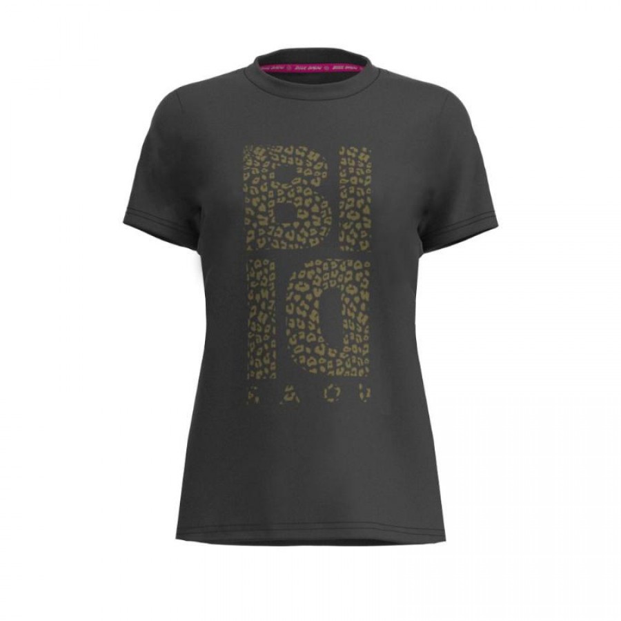 Camiseta Bidi Badu Pure Wild Chill Gris Oscuro Mujer