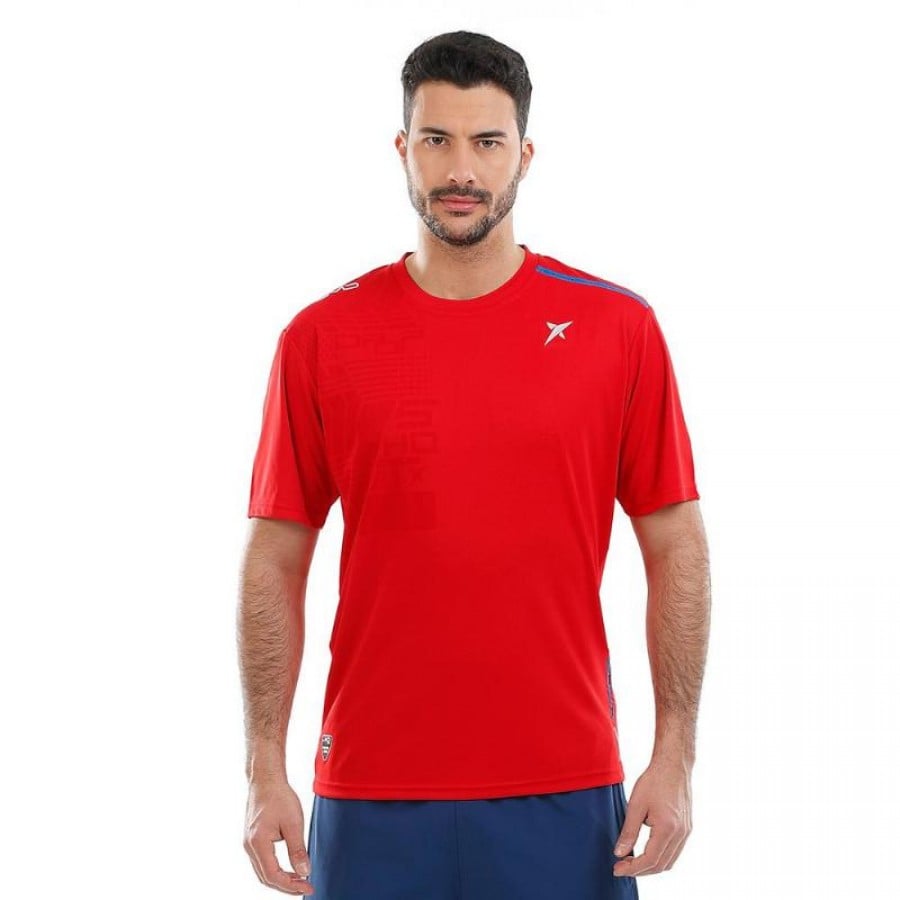 Camiseta Drop Shot JMD Heritage Rojo