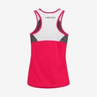 Camiseta Head Club 22 Top Magenta Mujer