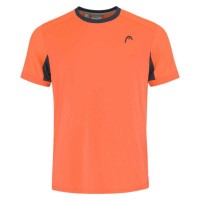 Camiseta Head Slice Naranja Flamingo