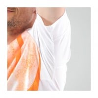 Head Tech T-shirt Orange Print