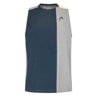 T-shirt Head Top Gris Vert Pastel