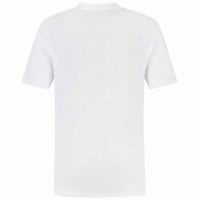 Camiseta Kswiss Hypercourt Print Crew 4 Blanco