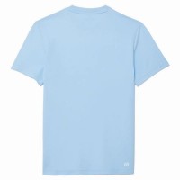 Camiseta Lacoste Novak Djokovic Ultra Dry Azul