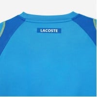 Camiseta Lacoste Sport Pique Azul