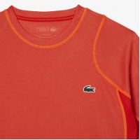 Camiseta Lacoste Sport Pique Naranja