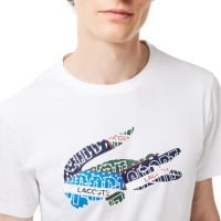 Camiseta Lacoste Sport Punto Blanco