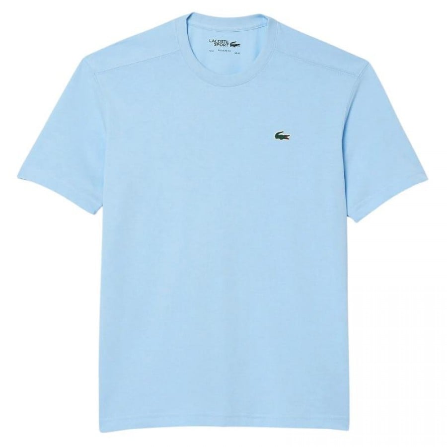 Camiseta Lacoste Sport Regular Fit Azul Pastel