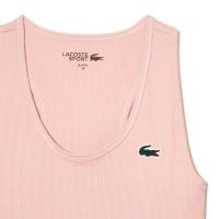 Camiseta Lacoste Sport Slim Fit Rosa Claro