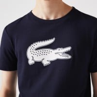 Camiseta Lacoste Sport Transpirable Azul Marino