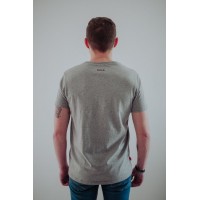 Loco Originale Grey Burgundy T-Shirt