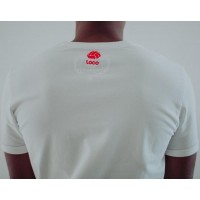 Camiseta Loco Marco Lenders Blanco Rojo