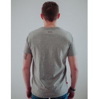 Loco Originale Grey Burgundy T-Shirt