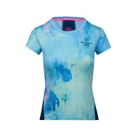 Camiseta Manga Bidi Badu Padel Eve Aqua Azul Oscuro