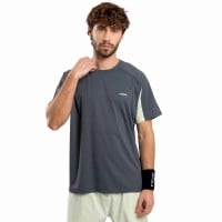 Camiseta Nox Pro Gris Carbon