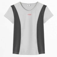 Camiseta Nox Pro Regular Gris Claro Mujer