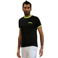 Camiseta Softee Galaxy Negro Amarillo Fluor