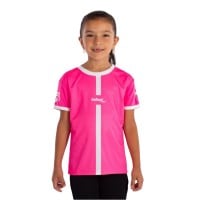 Camiseta Softee Tipex Fucsia Fluor Blanco Junior