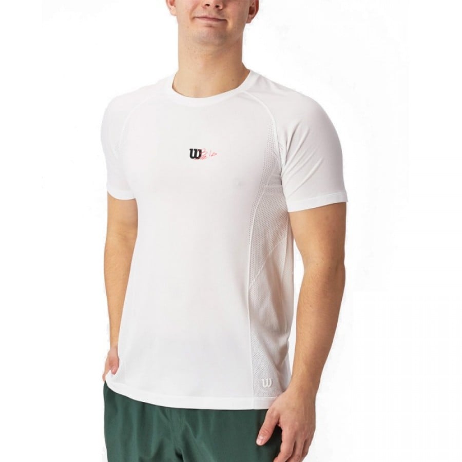 T-shirt blanc Wilson Bela Seamless Crew