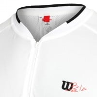 Wilson Bela Seamless Ziphnly 2.0 White T-Shirt