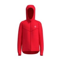 Chaqueta Bidi Badu Crew Hood Rojo