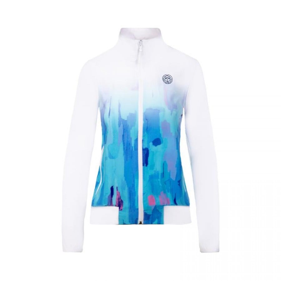 Chaqueta Bidi Badu Gene Tech Blanco Agua Mujer