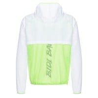 Cortavientos Bidi Badu Mace Blanco Verde Neon