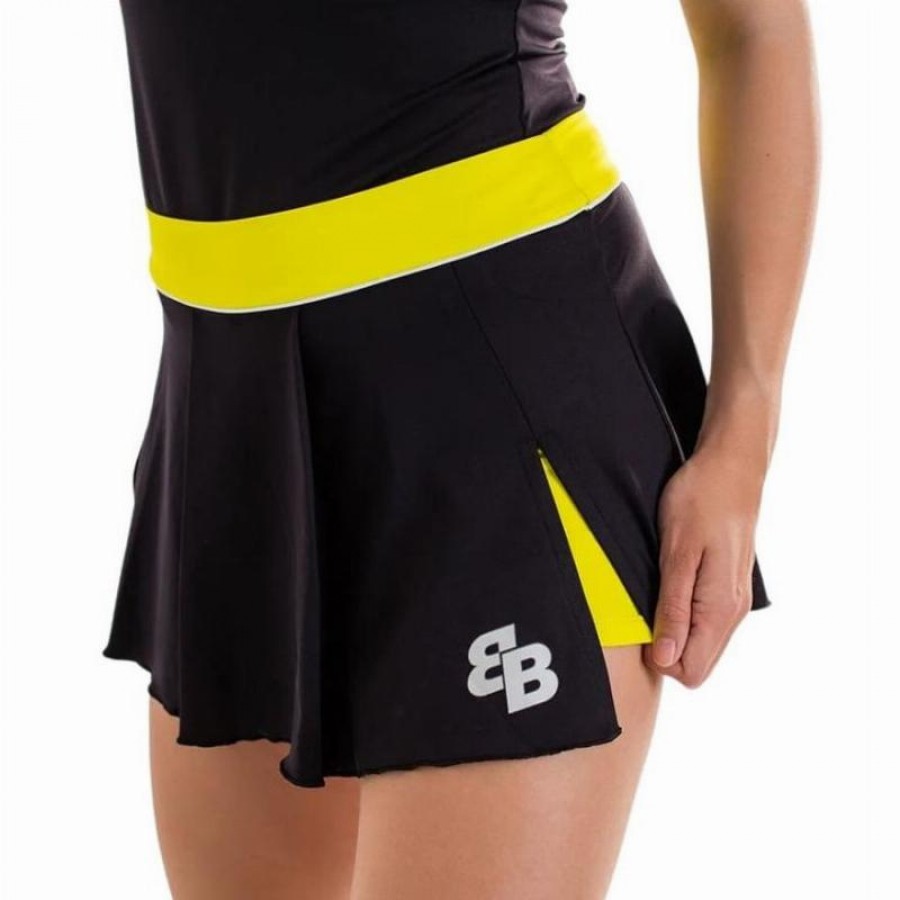 BB Shot Skirt Black Yellow