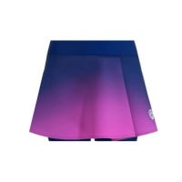 Bidi Badu Colortwist Printed Wavy Pink Dark Blue Junior Skirt