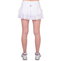 Badu Crew Pleated Bidi Skirt White