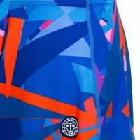 Falda Bidi Badu Spike Printed Wavy Azul Oscuro