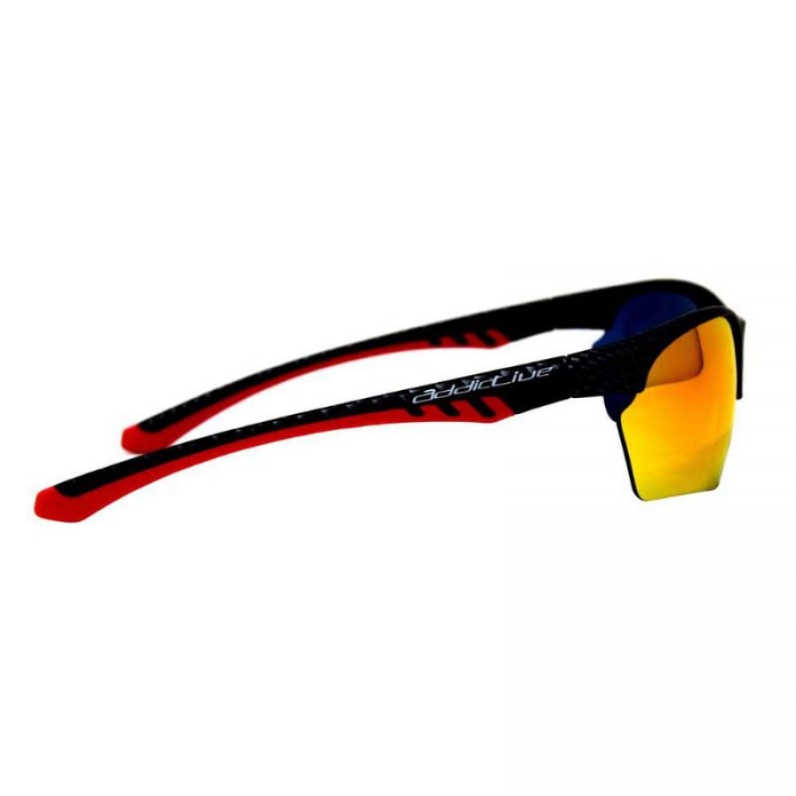 Gafas Addictive Tie Break Negro Rojo