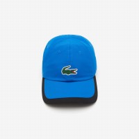 Gorra Lacoste Ligera Azul Electrico Negro