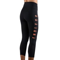 Mallas Endless Lift HW Negro Salmon